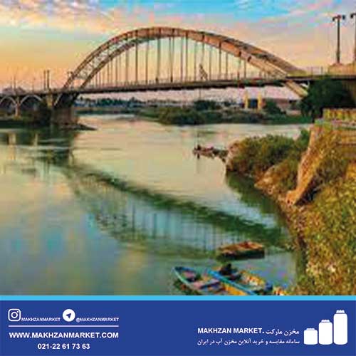 مخزن آب در اهواز