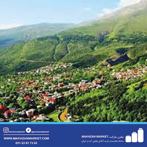 مخزن آب در مازندران