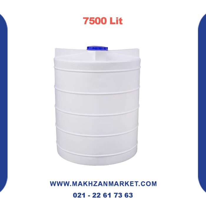 مخزن 7500 لیتری عمودی