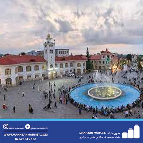 مخزن آب در رشت