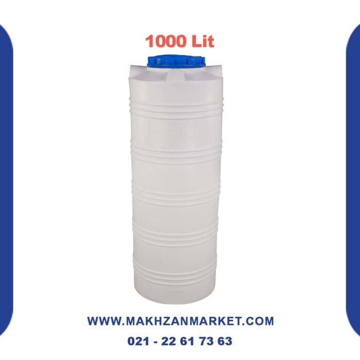 مخزن 1000 لیتری عمودی بلند